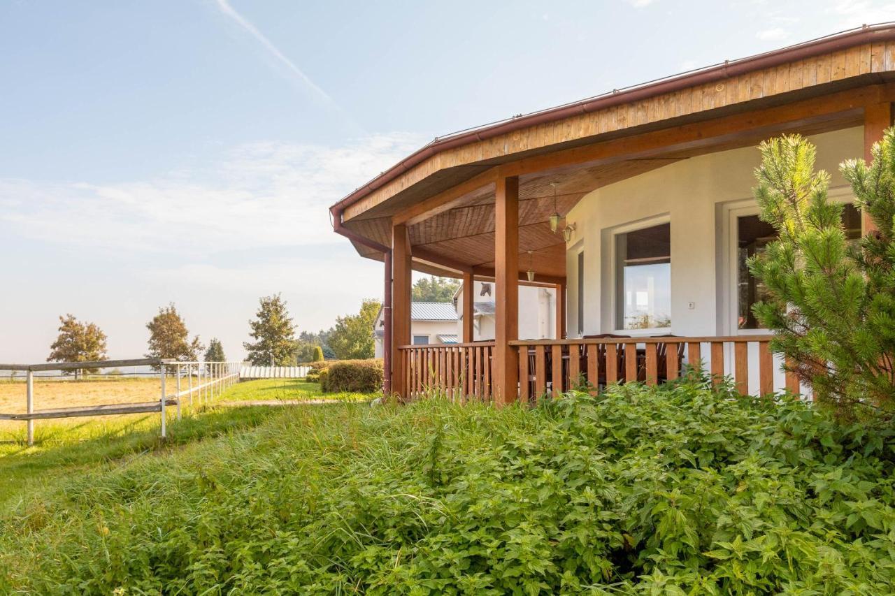 Farma Slunecny Dvur Apartmany A Family Stany Strecha Pod Strechou Hermanuv Mestec Esterno foto