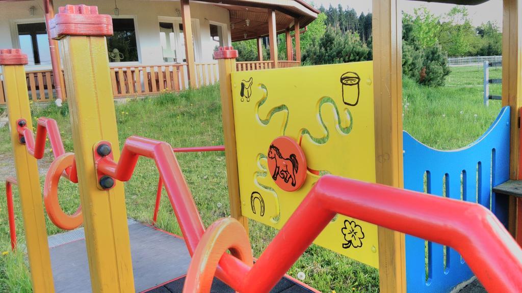 Farma Slunecny Dvur Apartmany A Family Stany Strecha Pod Strechou Hermanuv Mestec Esterno foto